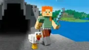 Lego 21149 BigFig Alex with Chicken (Большие фигурки Minecraft, Алекс с цыплёнком)